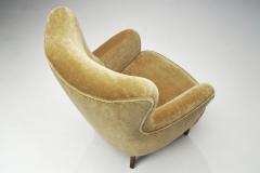 Danish Easy Chairs with Beech Legs Denmark 1940s - 3114993