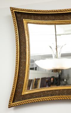 Danish Giltwood and Painted Concave Sided Mirror circa 1860s - 759500