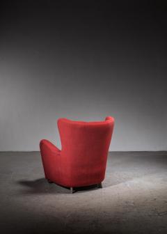 Danish Highback Easy Chair - 3114568