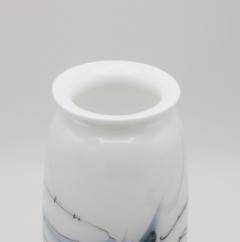 Danish Holmegaard Glass Vase Michael Bang Denmark - 4372742