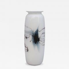 Danish Holmegaard Glass Vase Michael Bang Denmark - 4379286