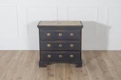 Danish Louis Seize Style Chest of Drawers with Painted Marble Top circa 1920 - 4223270