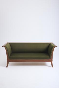 Danish Mahogany Sofa - 4809610