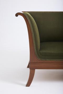 Danish Mahogany Sofa - 4809613