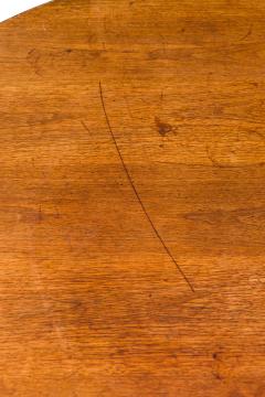 Danish Mid Century Circular Walnut Revolving Lazy Susan Dining Table - 4635734
