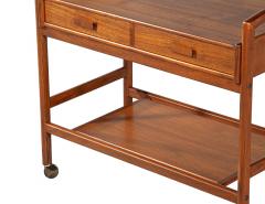 Danish Mid Century Modern Bar Cart 1960 s by Arrebo Mobler - 4426065