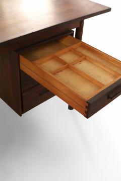 Danish Mid Century Modern Teak Desk - 4634314