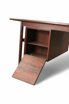 Danish Mid Century Modern Teak Desk - 4634316