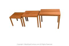 Danish Mid Century Modern Teak Nesting Tables - 3021262