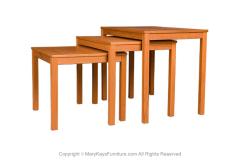 Danish Mid Century Modern Teak Nesting Tables - 3021276