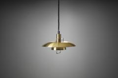 Danish Mid Century Pendant Lamp by Lyskj r Belysning Denmark 1960s - 2328936