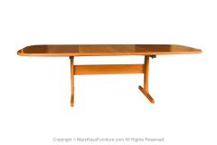 Danish Mid Century Teak Expandable Dining Table - 2973395