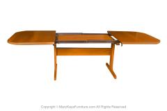 Danish Mid Century Teak Expandable Dining Table - 2973400