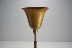 Danish Mid Century Uplight Floor Lamp in Brass Denmark 1940s - 1434776