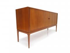 Danish Mid century Tambour Door Teak Credenza - 3487343