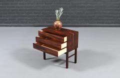 Danish Modern 3 Drawer Rosewood Night Stands - 4698068