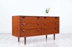 Danish Modern 6 Drawer Teak Dresser - 3263237