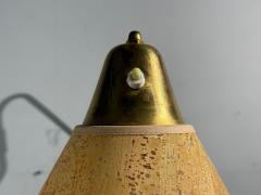 Danish Modern Articulating Wall Light Brass Denmark 1960s - 4493185