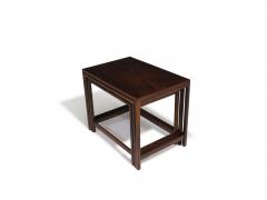 Danish Modern Brazilian Rosewood Nesting Tables Set of 3 - 4804782