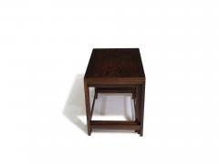 Danish Modern Brazilian Rosewood Nesting Tables Set of 3 - 4804786