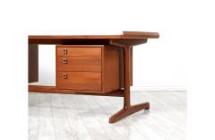 Danish Modern Executive Teak Desk for H P Hansen - 2883908