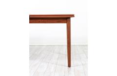 Danish Modern Expanding Teak Dining Table with Draw Leaves - 3008560