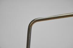 Danish Modern Floor Lamp with Black Lacquered Shade Denmark 1950s - 2968780