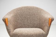 Danish Modern Lounge Chairs with Wooden Accents Denmark ca 1950s - 3460593