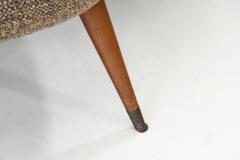 Danish Modern Lounge Chairs with Wooden Accents Denmark ca 1950s - 3460596