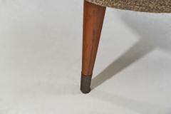 Danish Modern Lounge Chairs with Wooden Accents Denmark ca 1950s - 3460597