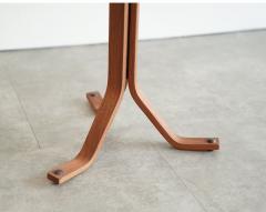 Danish Modern Occasional Table by Selig Teak with Slate Inlay 1950s - 4560452