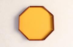 Danish Modern Octagonal Teak Reversible Color Tray - 3598800
