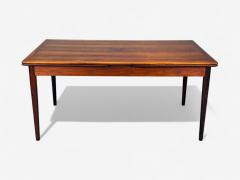 Danish Modern Rosewood Expandable Dining Table Denmark 1960s - 4269581