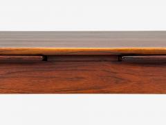 Danish Modern Rosewood Expandable Dining Table Denmark 1960s - 4269587