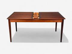 Danish Modern Rosewood Expandable Dining Table Denmark 1960s - 4269590