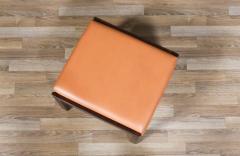 Danish Modern Rosewood Leather Stool - 4380271