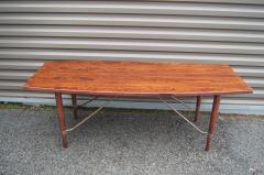 Danish Modern Rosewood and Copper Coffee Table - 2380510