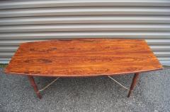 Danish Modern Rosewood and Copper Coffee Table - 2380511