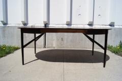 Danish Modern Round Rosewood Dining Table with Extension - 102557