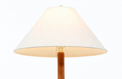 Danish Modern Sculpted Teak Table Lamp - 2605689