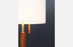 Danish Modern Sculpted Teak Tripod Floor Lamp - 3598870