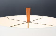 Danish Modern Sculpted Teak Tripod Floor Lamp - 3598877