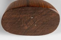 Danish Modern Sculpture of Mother Mary in Solid Brazilian Rosewood - 2990235