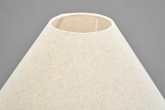 Danish Modern Table Lamp with Fabric Shade Denmark Mid 20th Century - 4216825
