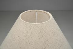 Danish Modern Table Lamp with Wood Base Denmark Mid 20th Century - 4386874