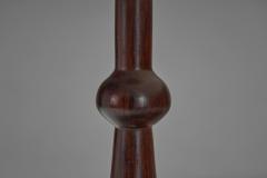 Danish Modern Table Lamp with Wood Base Denmark Mid 20th Century - 4386876