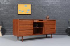Danish Modern Tambour Door Teak Dresser by Danflex Systems - 4551188