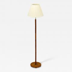Danish Modern Teak Brass Floor Lamp Denmark 1960s - 4337776