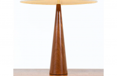 Danish Modern Teak Cone Shape Table Lamp - 2616276