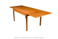 Danish Modern Teak Extendable Dining Table - 2973263